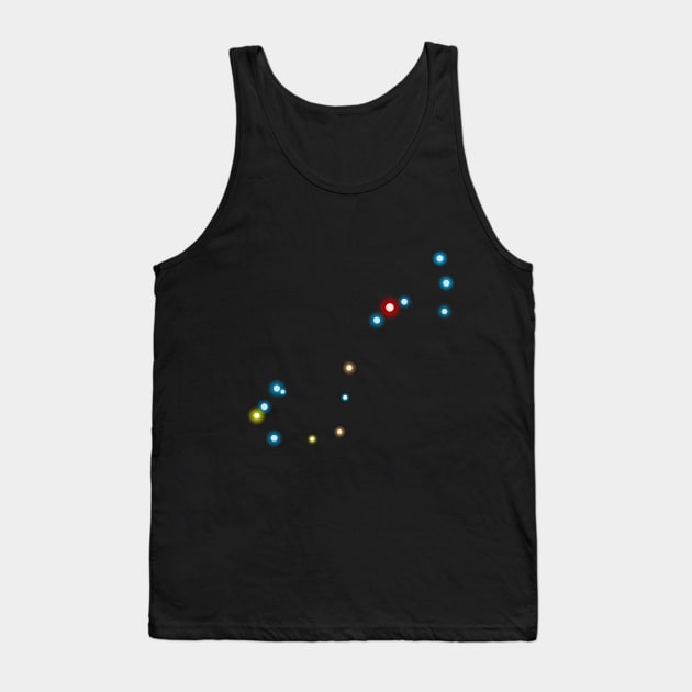 Constellation Scorpio (variant) Tank Top by GloopTrekker